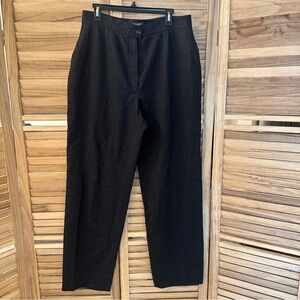 Chanel Vintage Wool Cashmere Blend Pants in black size 46
